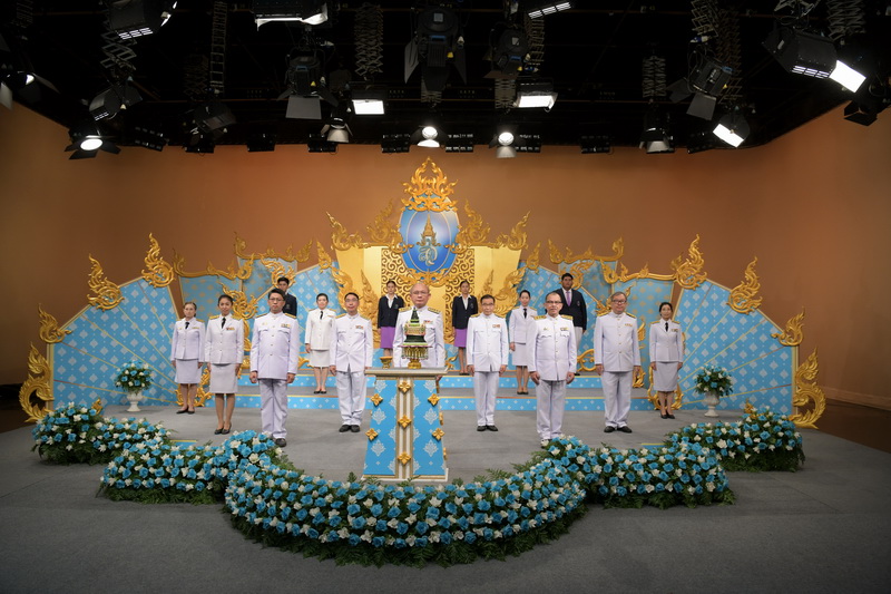 คณบดีคณะวิทยาศาสตร์ร่วมบันทึกเทปถวายพระพรชัยมงคล