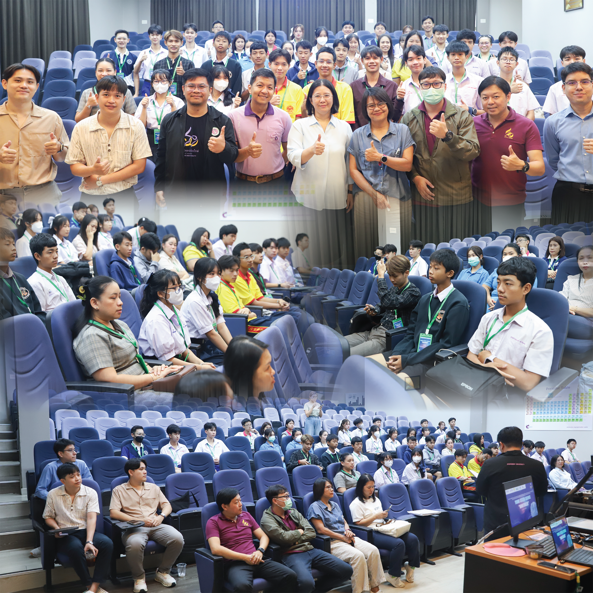 บรรยากาศกิจกรรม Young Citizen Science: NanoTracer