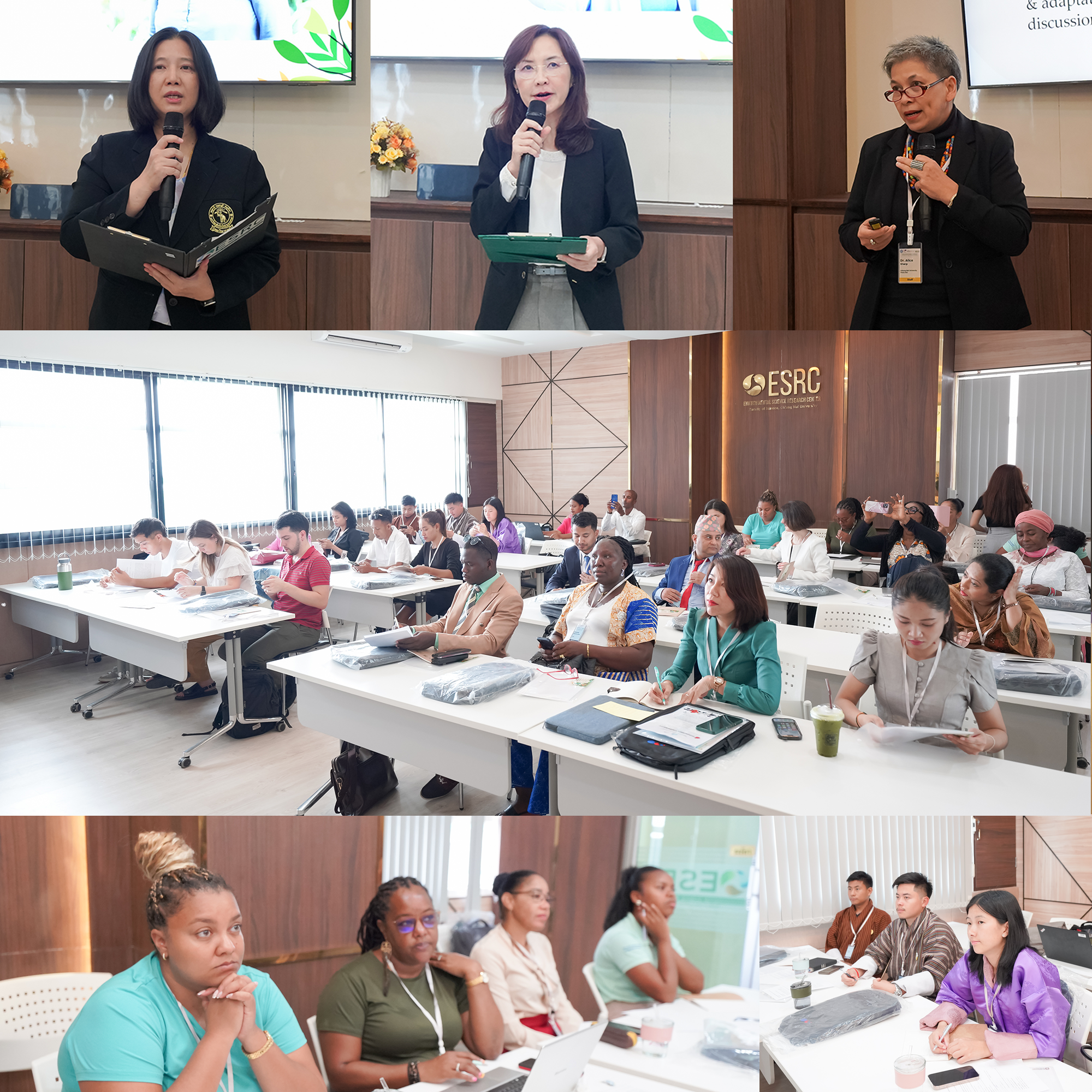 พิธีเปิดการฝึกอบรมนานาชาติ (AITC) หลักสูตร Climate Change Mitigation & Adaptation: Pathways for Sustainable Development