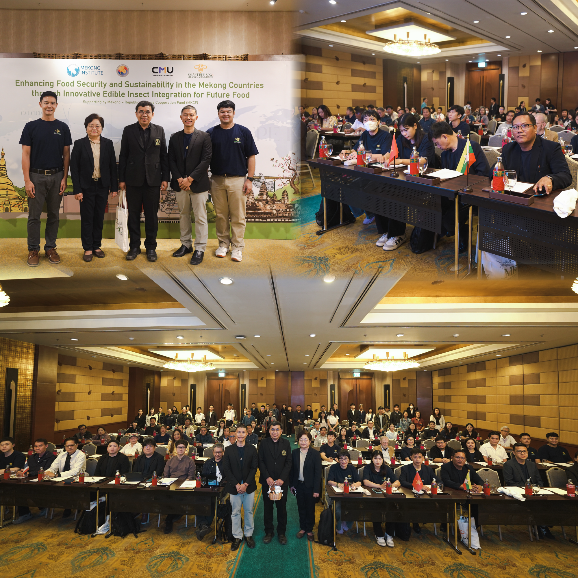 โครงการ SMART BEE คณะวิทย์ มช. จัดสัมมนานานาชาติเพื่อยกระดับการเลี้ยงแมลงกินได้ของเกษตรกรในภูมิภาคแม่โขง-เกาหลี 