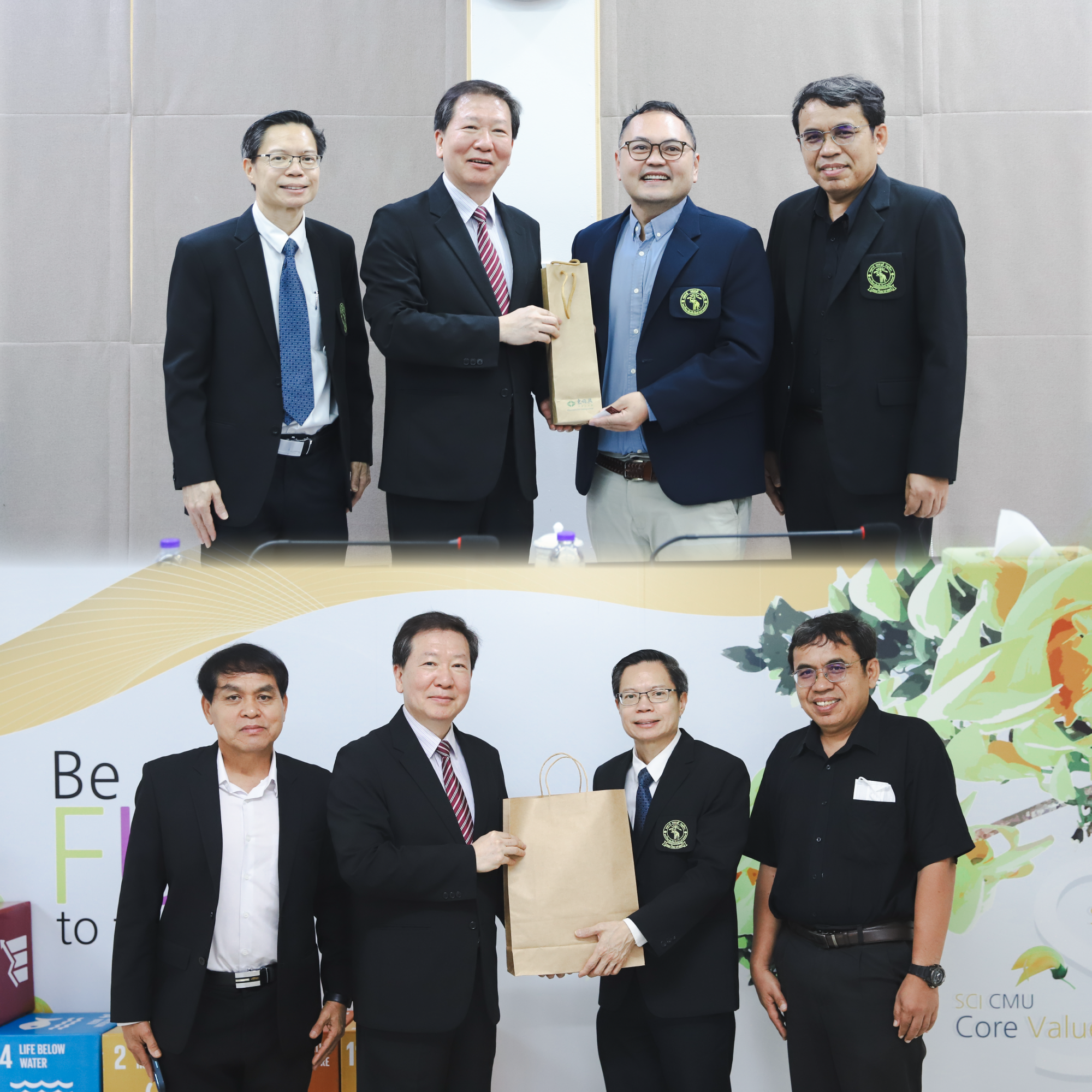 คณะวิทยาศาสตร์ มช. ให้การต้อนรับคณบดีจาก College of Science, National Taiwan Normal University ไต้หวัน 