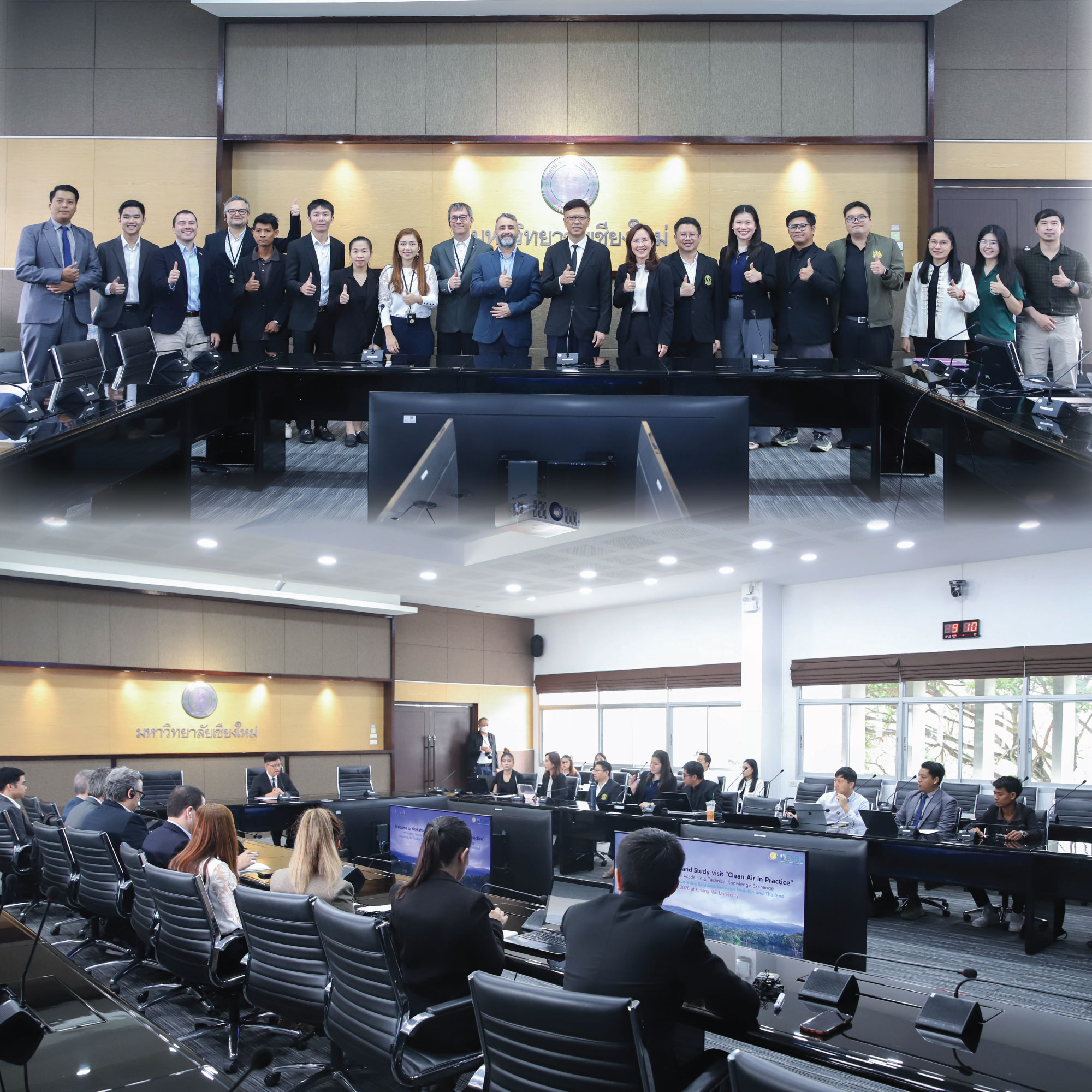 คณะวิทยาศาสตร์ มช. ร่วมต้อนรับผู้เชี่ยวชาญจากสาธารณรัฐโคลอมเบีย แลกเปลี่ยนองค์ความรู้ด้านการจัดการคุณภาพอากาศ มุ่งสร้างเครือข่ายแก้ปัญหาฝุ่นควัน