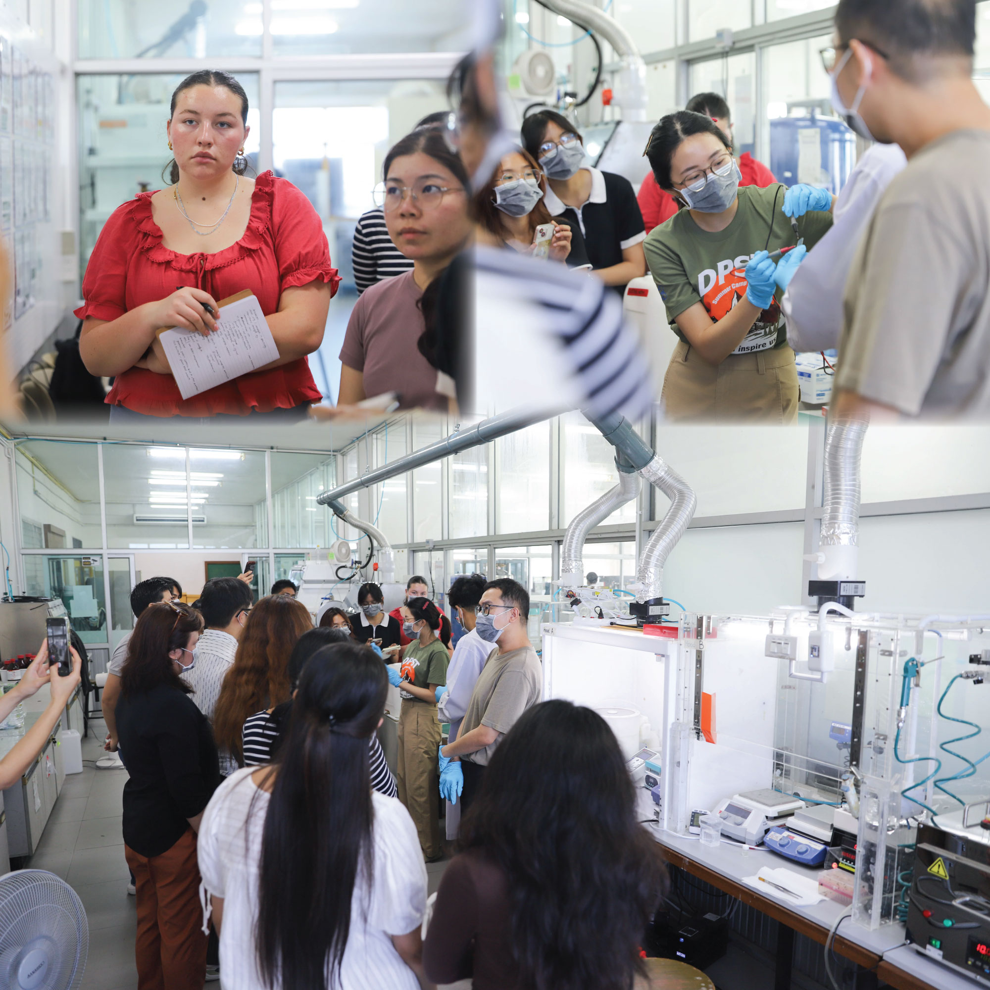 คณะวิทยาศาสตร์ มช. ต้อนรับคณะนักศึกษาจาก UT Austin ในโครงการ Global Health Technology Innovation Program