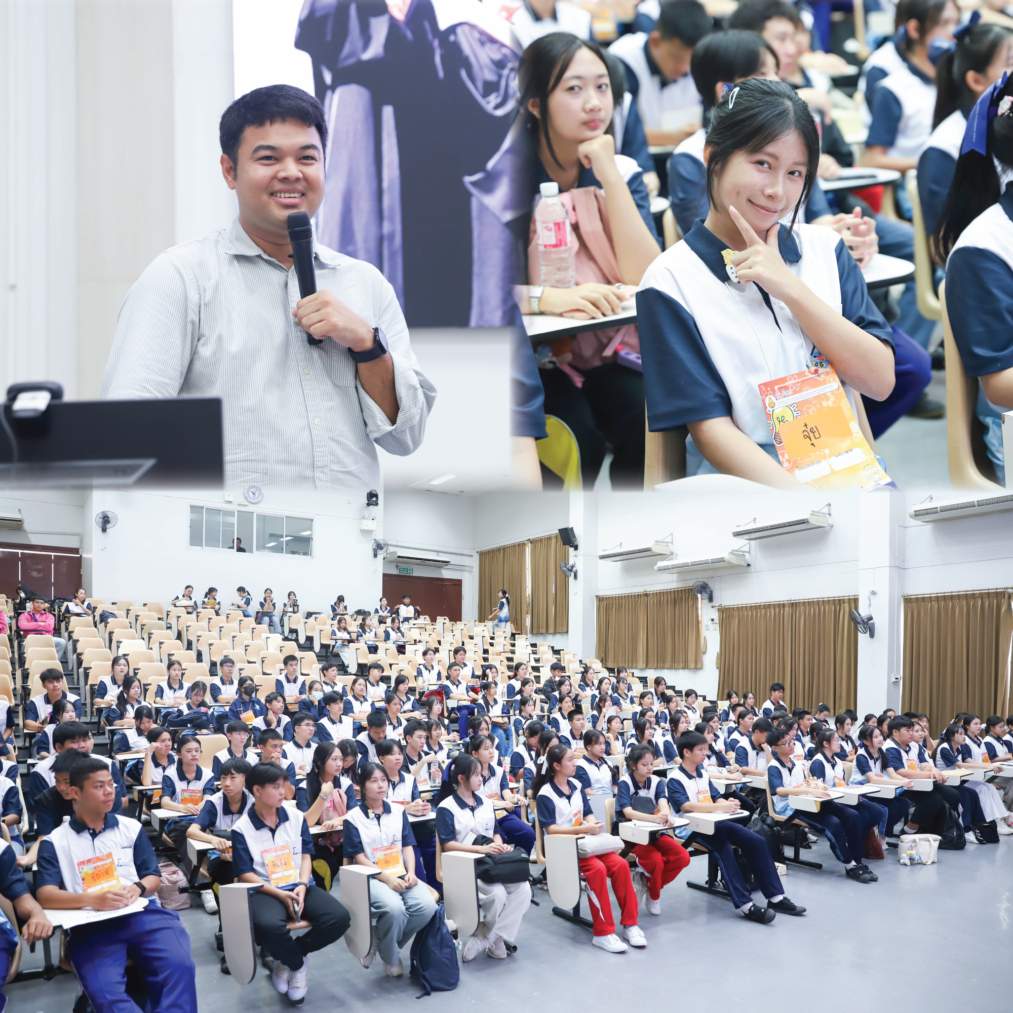 คณะวิทยาศาสตร์ต้อนรับคณะครูและนักเรียนจากโรงเรียนยุพราชวิทยาลัยเข้าเยี่ยมชมคณะฯ